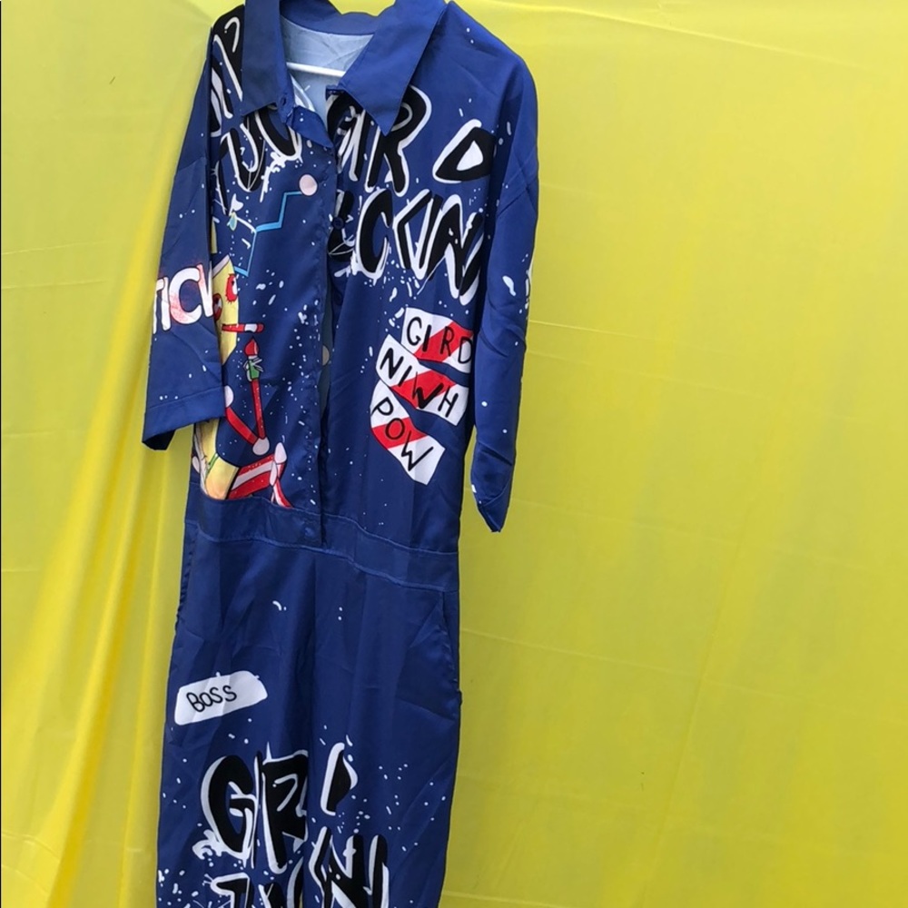 A fun and energetic jumpsuit